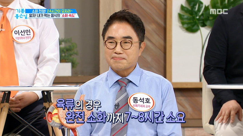 알고 먹자~ 내가 먹는 음식의 '소화 속도'