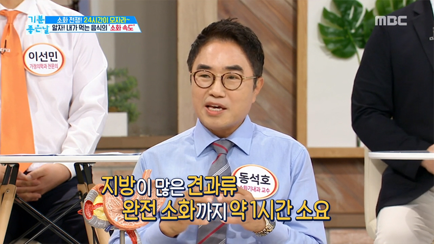 알고 먹자~ 내가 먹는 음식의 '소화 속도'