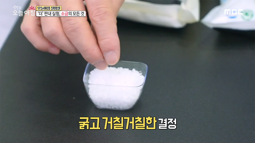 ‘더’ 짠내 실험, 소금의 모든 것