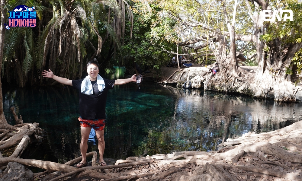 지구마불 세계여행' 원지, 50시간 달려 마다가스카르 바오밥나무 선셋 감상
