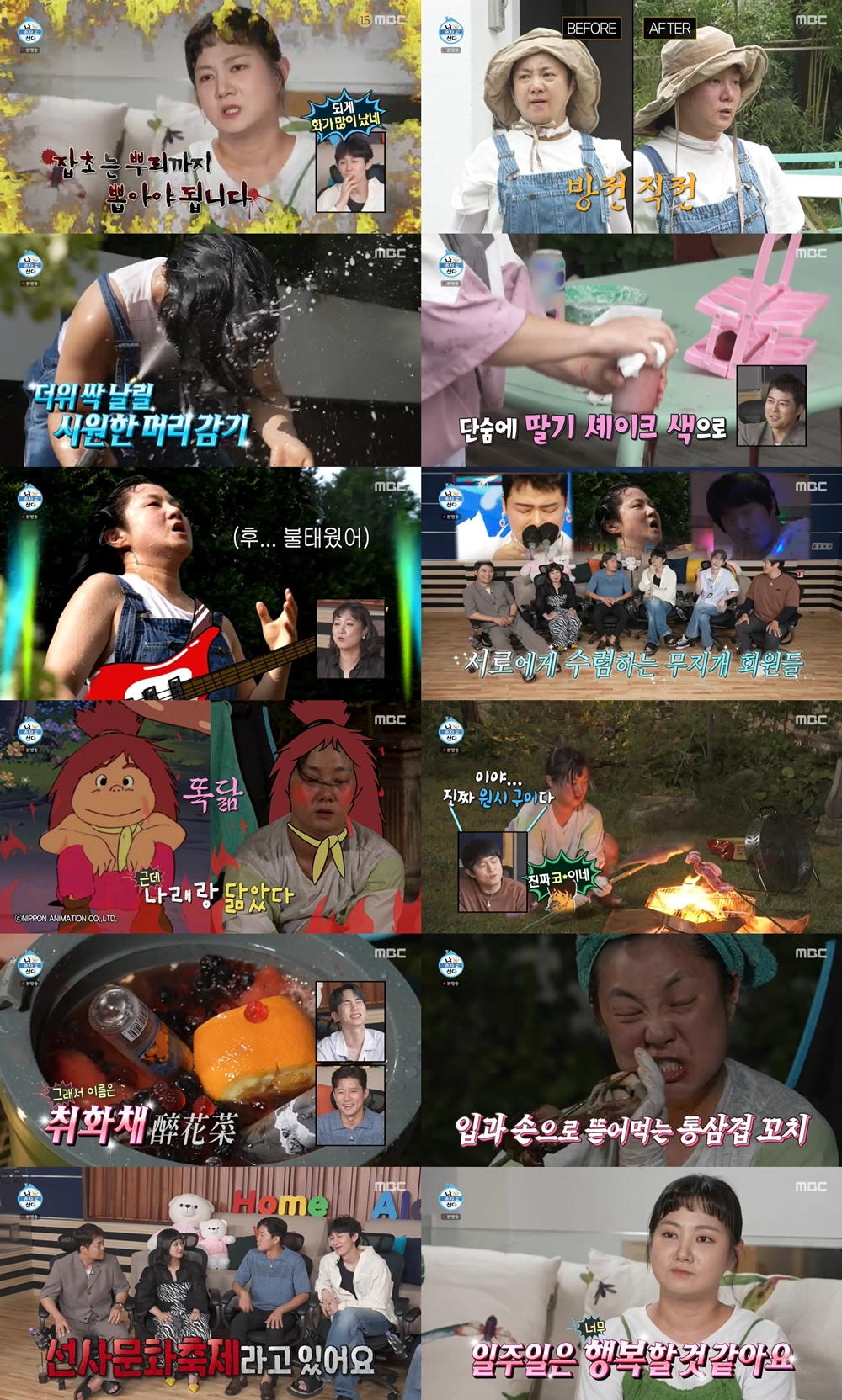 박나래 찬물 등목→김광규 ‘푸바오&러바오’ 만남 “이게 행복이지” (나혼산)