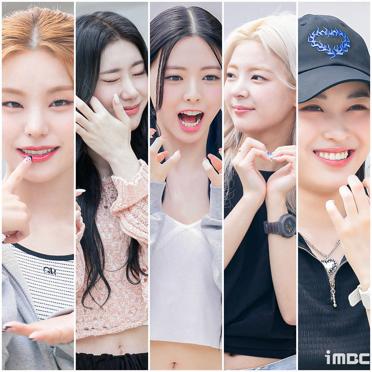 [움짤] 있지(ITZY) 완전체, 'CAKE' 처럼 달달한 출근길