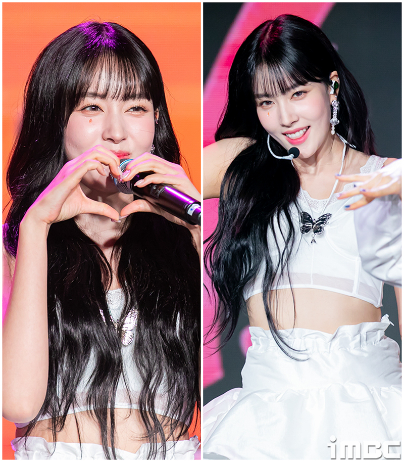 [포토] 스테이씨 윤, 뷰티풀 흑발윤