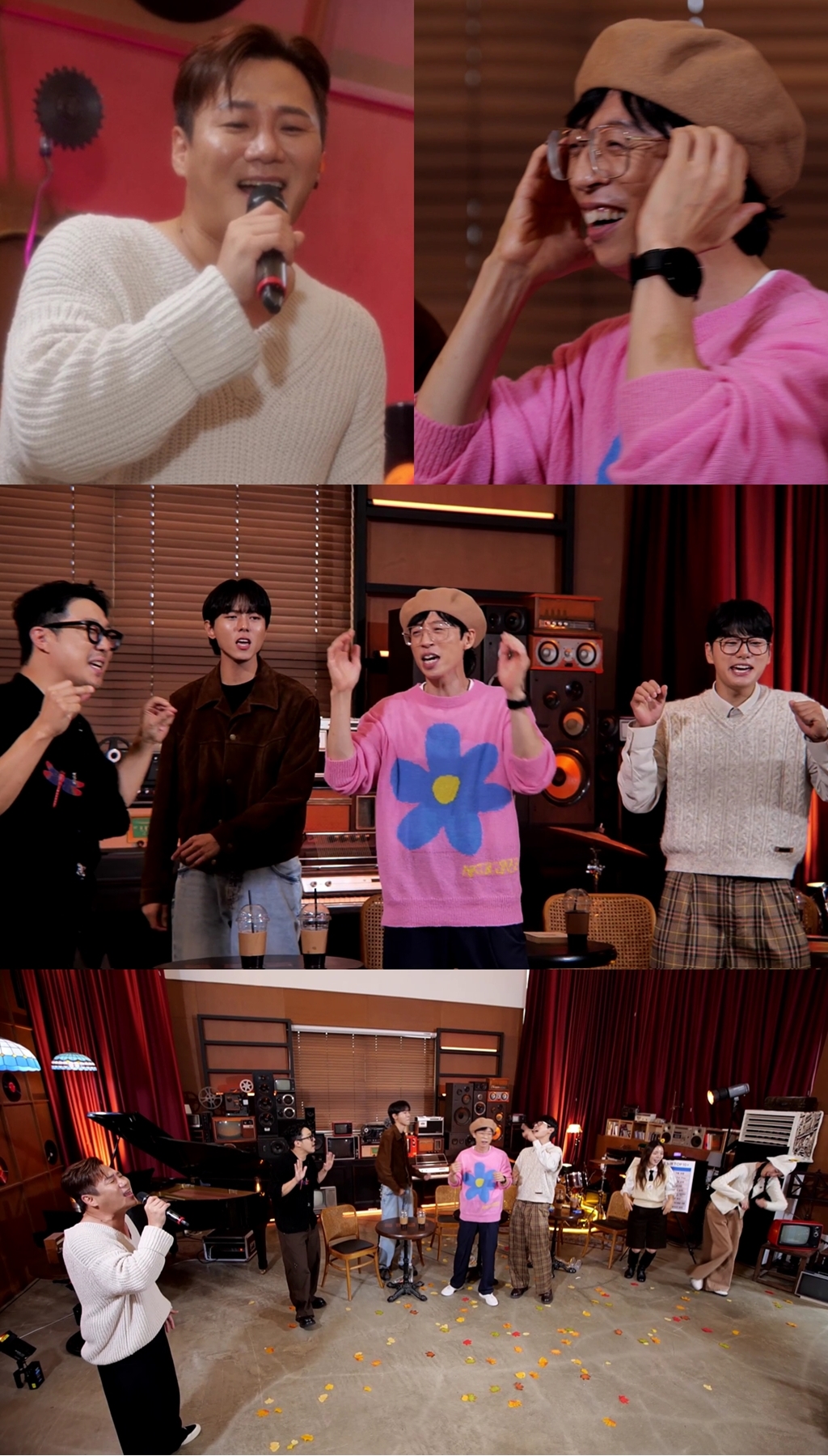 유재석, 최애 가을 노래는? 바이브 윤민수 열창에 ‘놀뭐’ 멤버들 오열 떼창