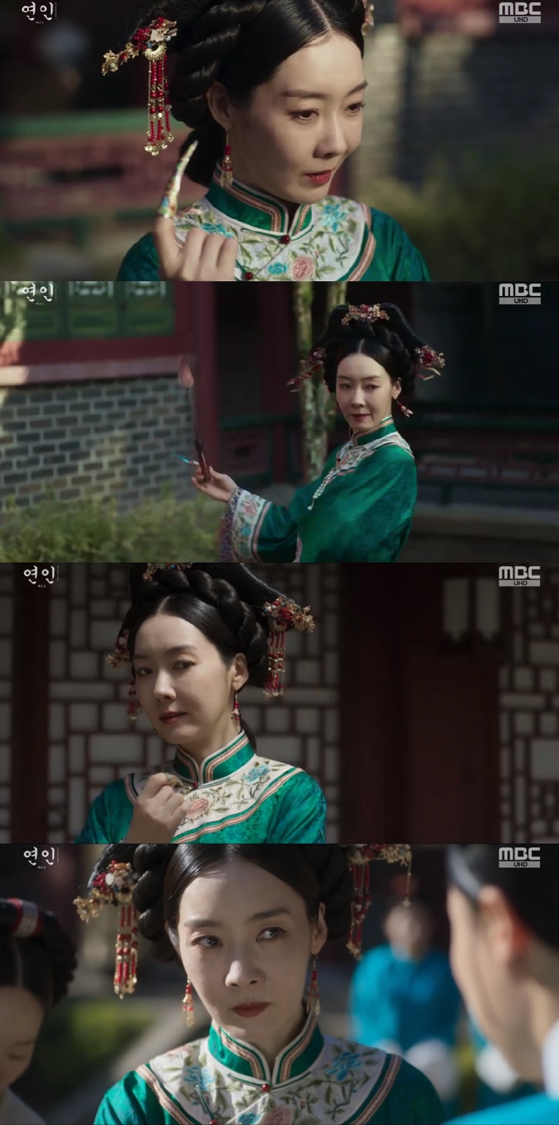 '연인' 유지연, 질투심+탐욕의 캐릭터 '화유' 역 완벽 소화...그라데이션 분노 대폭발