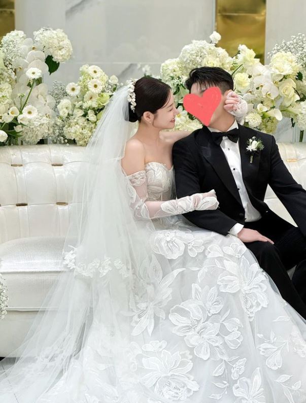 AOA 유나, 결혼식 현장 공개 "너무 소중한 날" [소셜in]