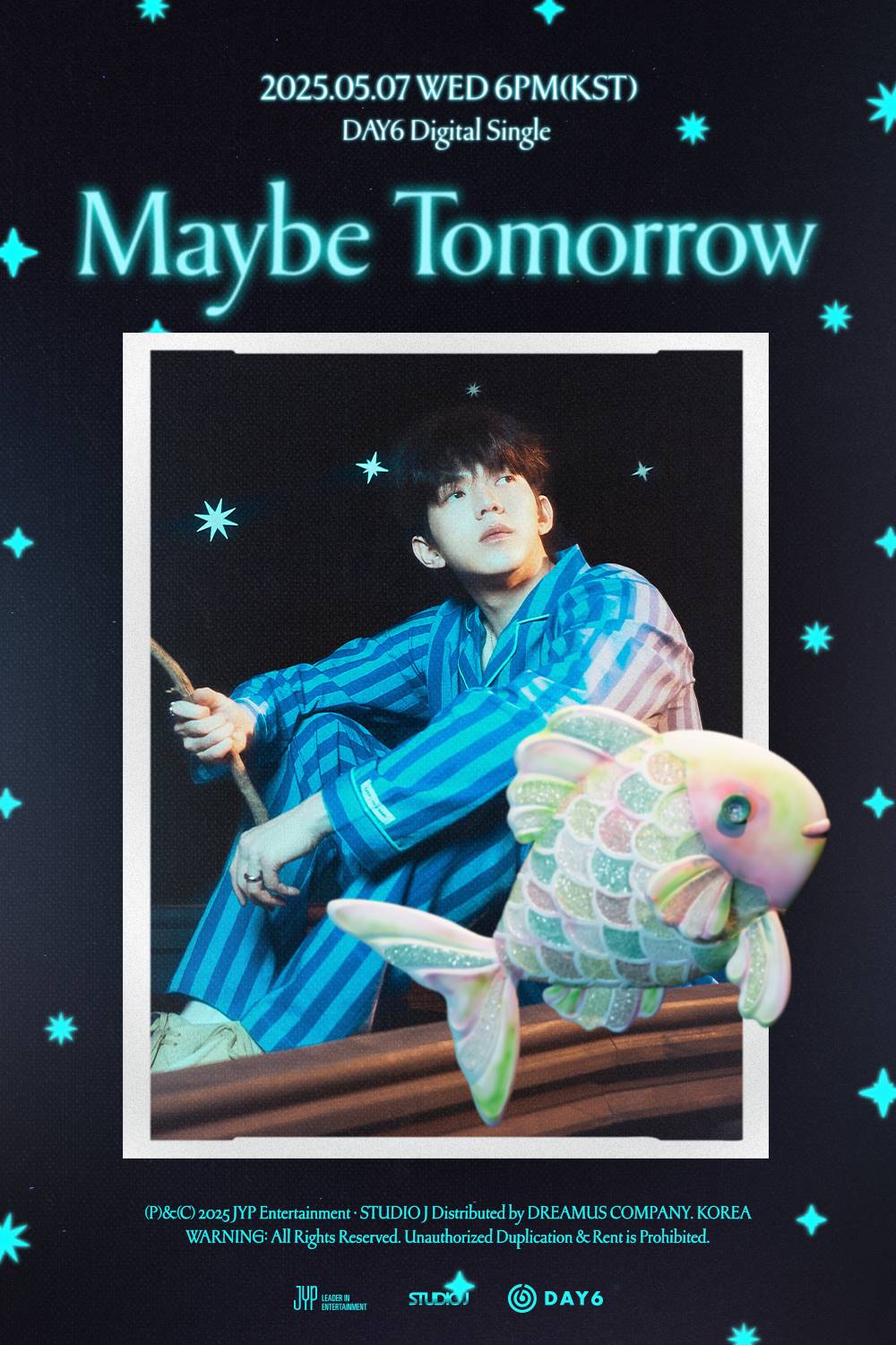 데이식스, 'Maybe Tomorrow' 개인 포스터→스케줄러 오픈