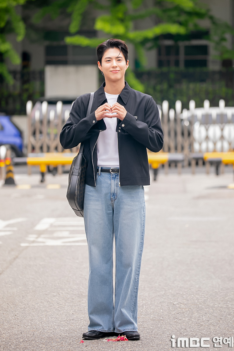[포토] 박보검, 나 지금 떨리지 않는데 아하하하