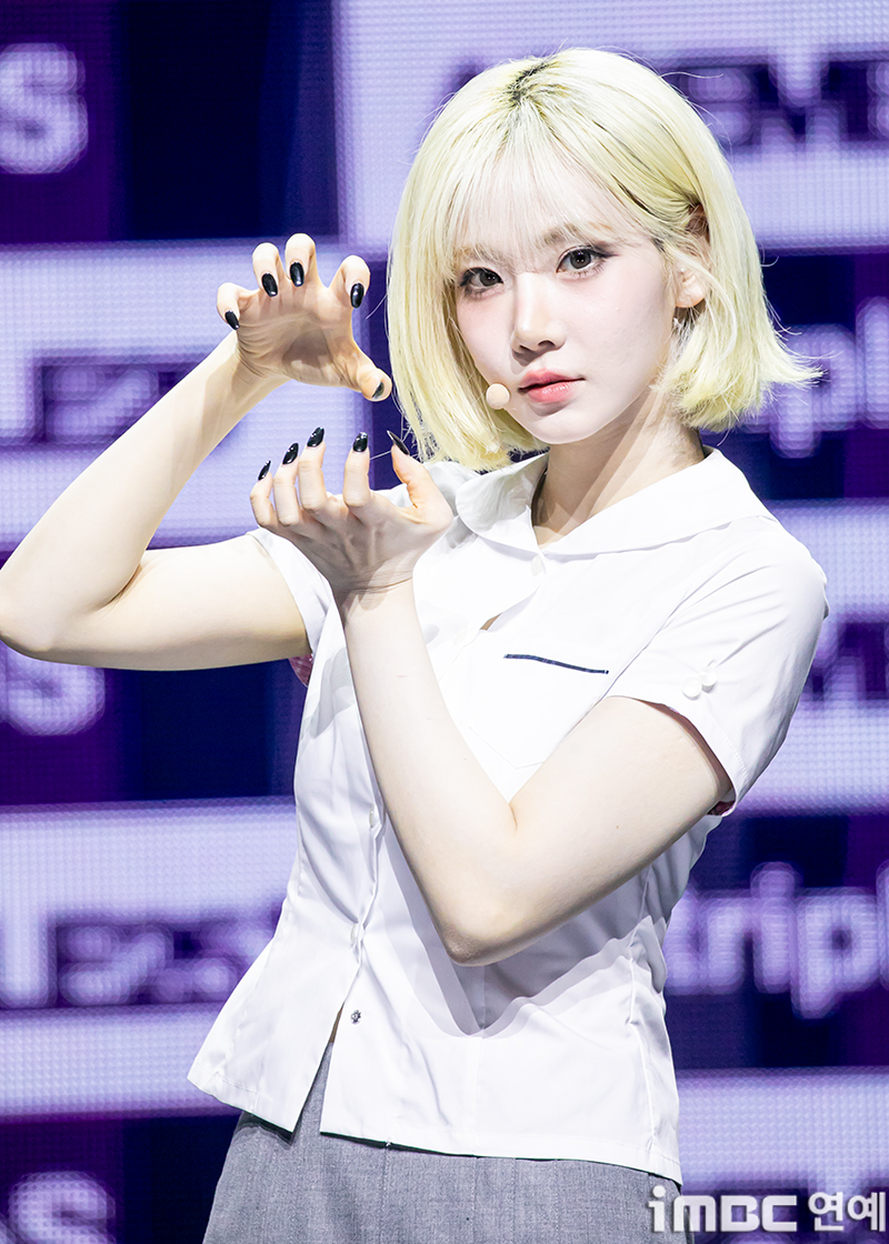 트리플에스 김나경이 금발로 변신한 이유