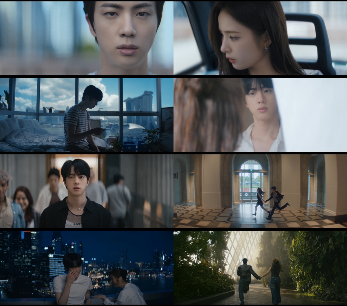 BTS 진, 신세경과 연인 호흡…'돈 세이 유 러브 미' MV 공개