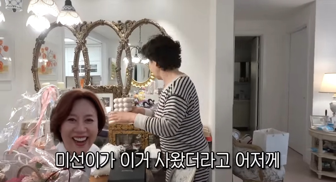 선우용여, ‘활동 중단’ 박미선 근황 공개 “어제 이걸 사 왔더라”