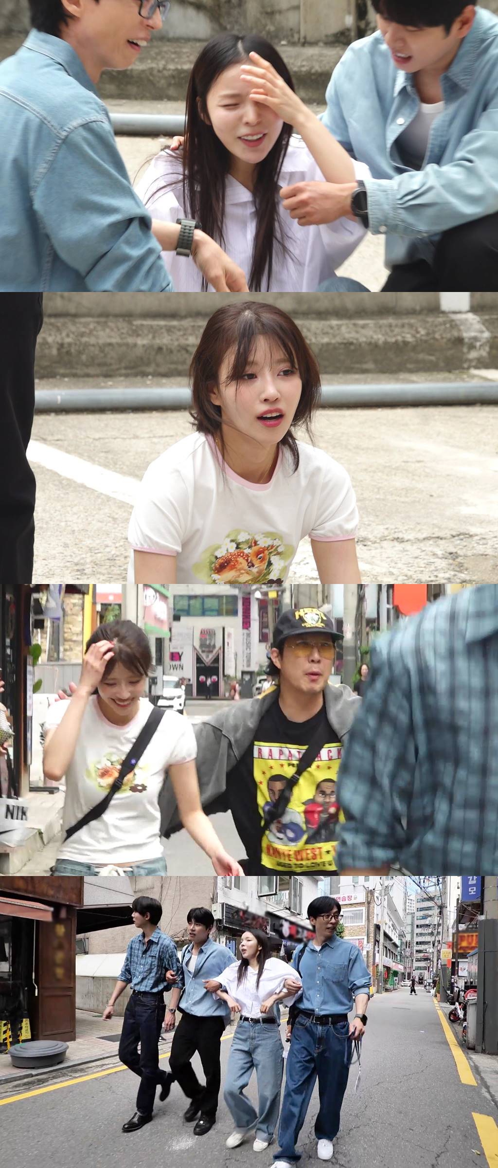 ‘하차’ 박진주-미주, 마지막 촬영에 너덜너덜…하얗게 불태웠다 (놀뭐)
