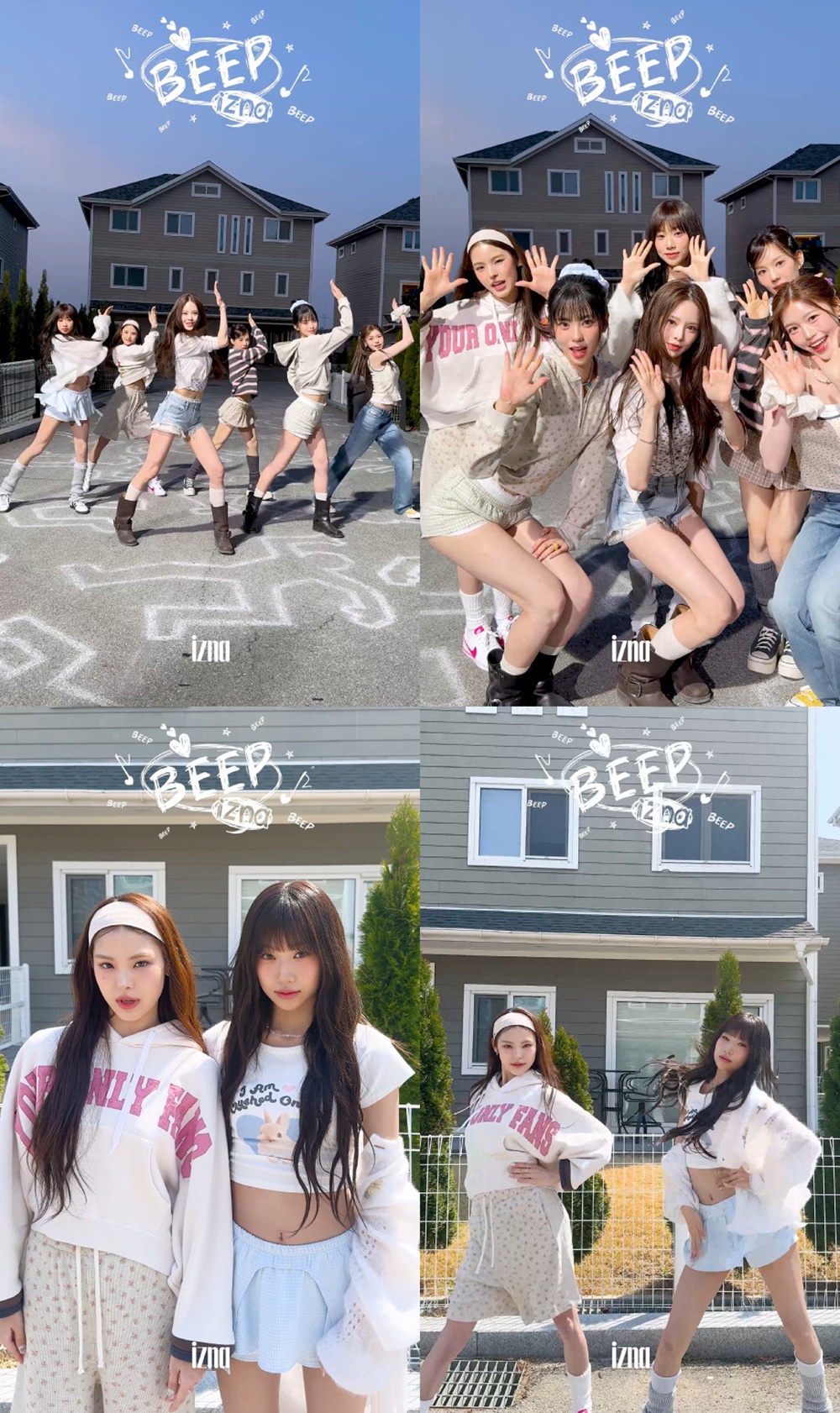 '컴백 D-7' 이즈나, 'BEEP' 챌린지 선공개→300만 뷰 단숨에 육박