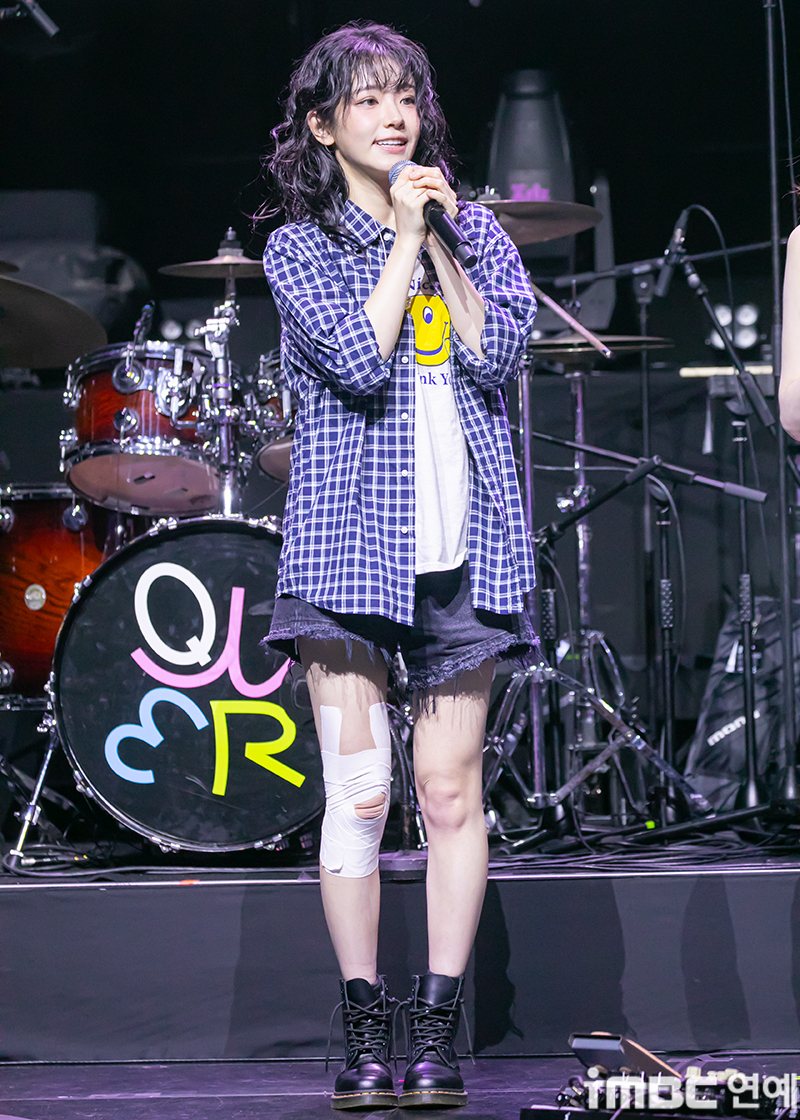 [움짤] QWER 쵸단, 큐티 스마일 러블리