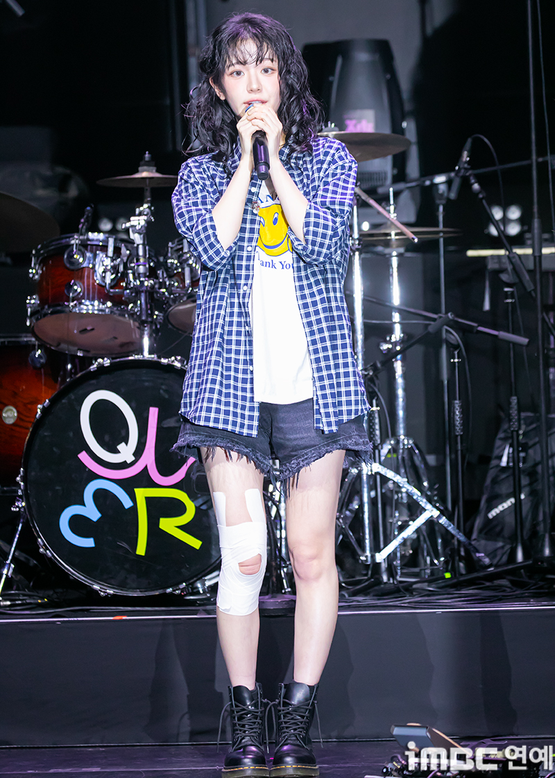 [움짤] QWER 쵸단, 큐티 스마일 러블리