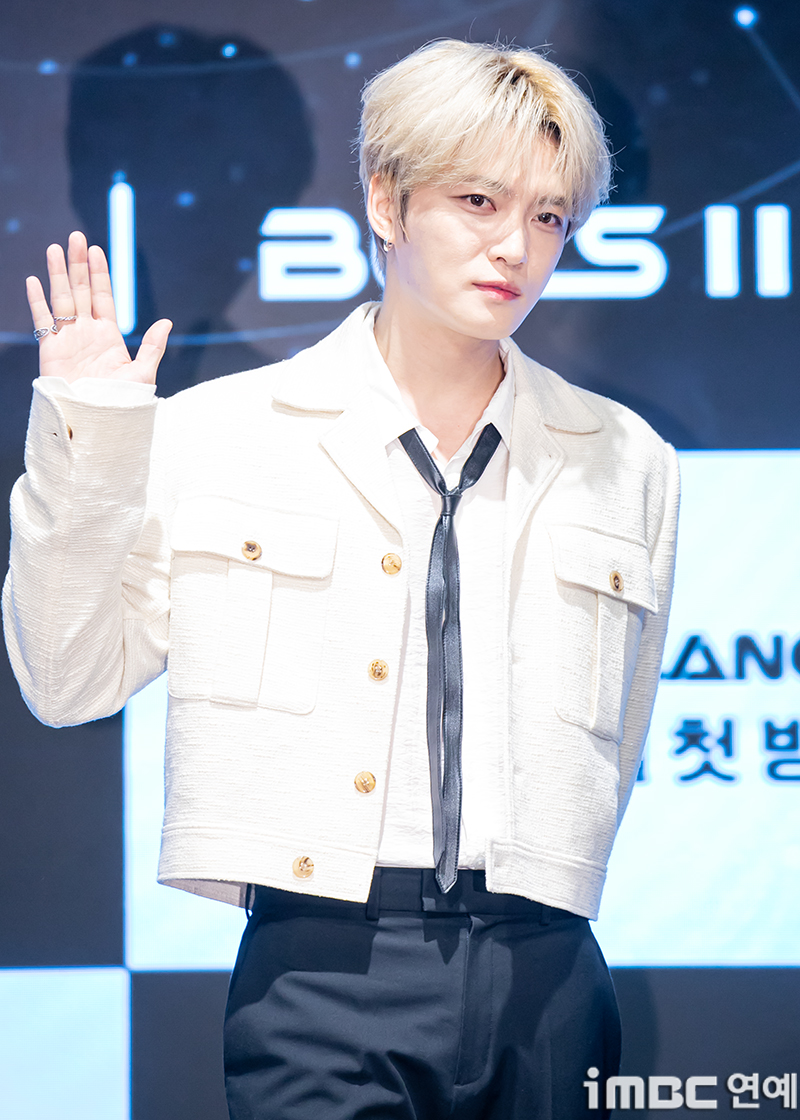 김재중, '보이즈 플래닛' 제작발표회 성황 속 압도적인 존재감!