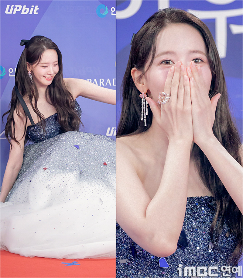 [움짤] 윤아, '두번 깜놀!' 꽈당의 추억