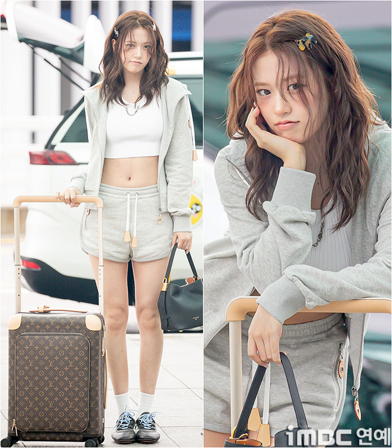 [움짤] 아이브 안유진, 큐티섹시 '초코푸들' 헌트릭스