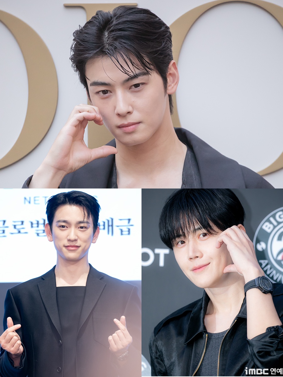 김선호VS차은우 '팽팽'…박진영 스퍼트 '바짝'(iMBC어워즈)