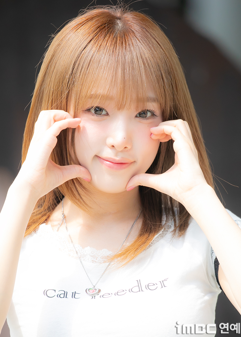 [포토] 최예나, 착한 양볼하트