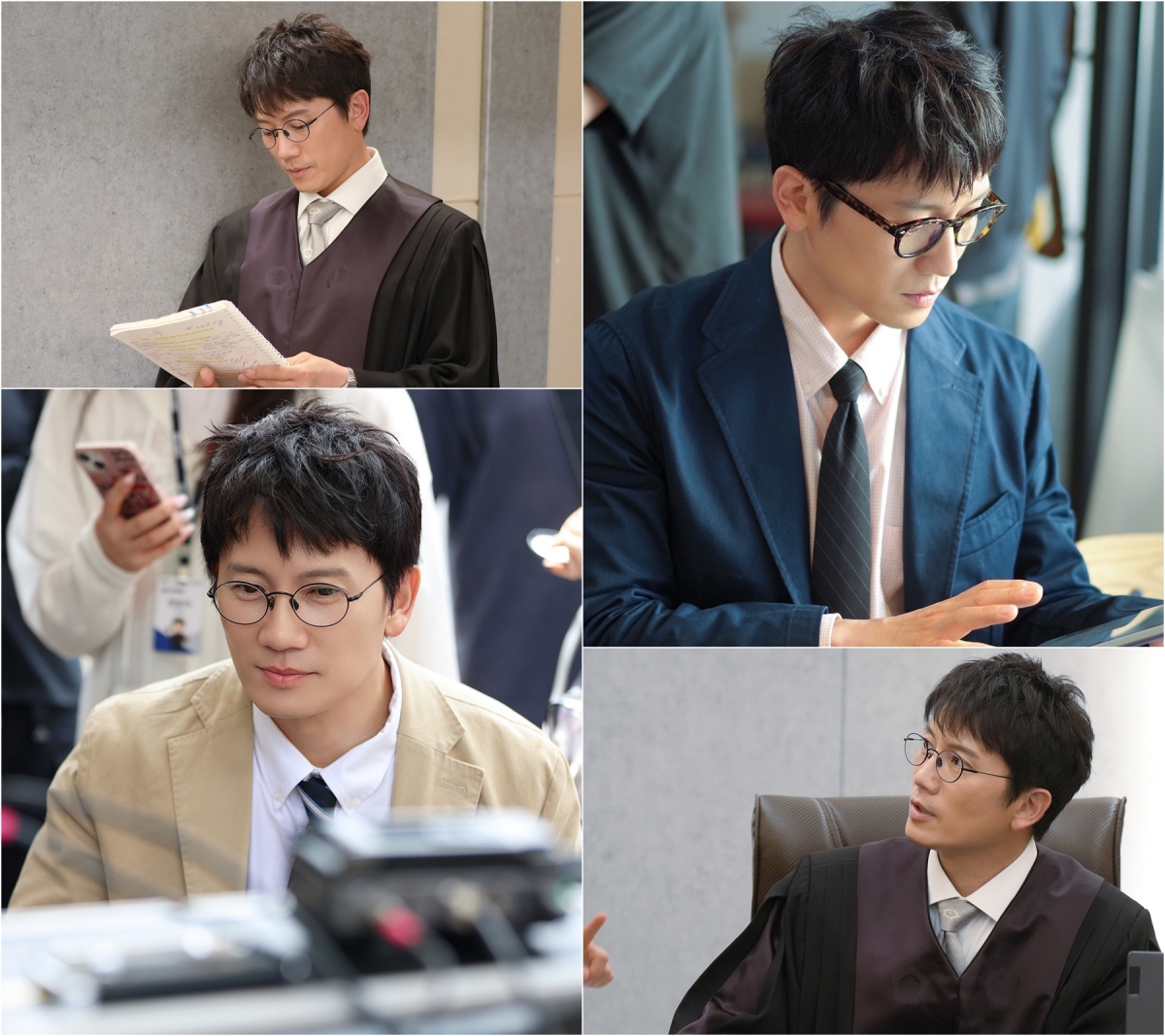 지성, 인생캐 추가…'판사 이한영' 현장 속 찐열정 모음ZIP