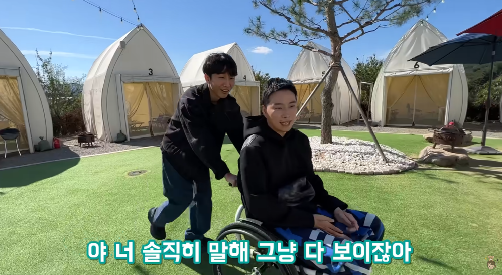 박위, 시각장애인 원샷한솔에 "다 보이잖아"…무례한 태도 또 논란 [소셜in]