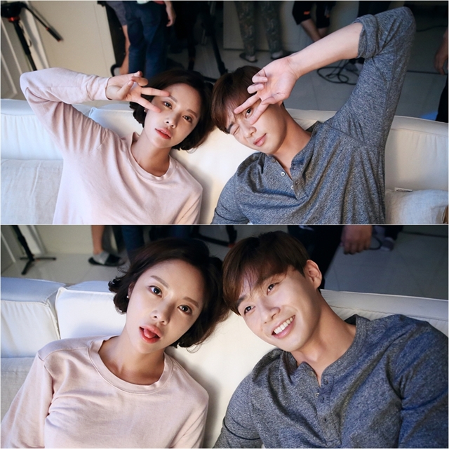 황정음 박서준 그녀는 예뻤다 촬영 현장